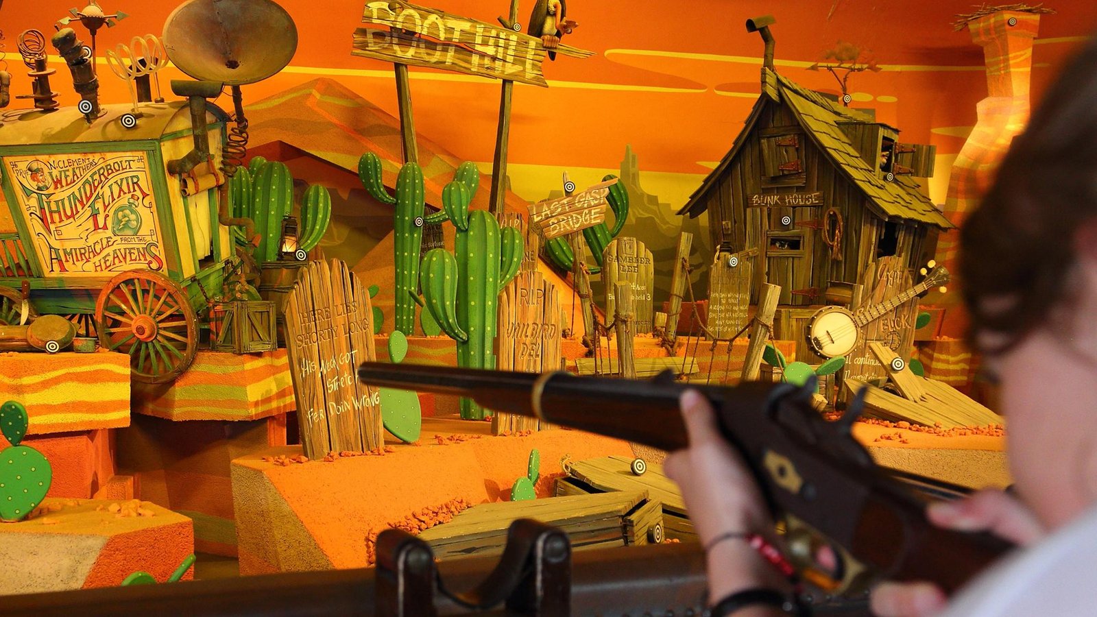 Rustler Roundup Shootin' Gallery